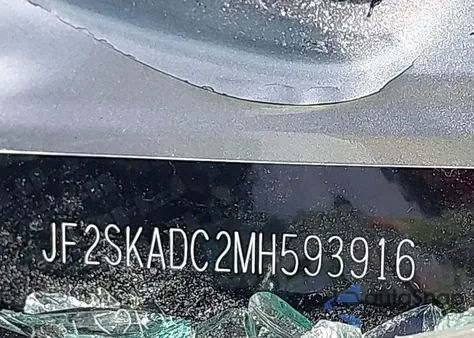 2021 Subaru Forester z USA, uszkodzony, nr VIN JF2SKADC2MH593916